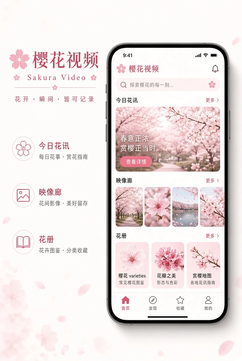 樱花视频移动端界面